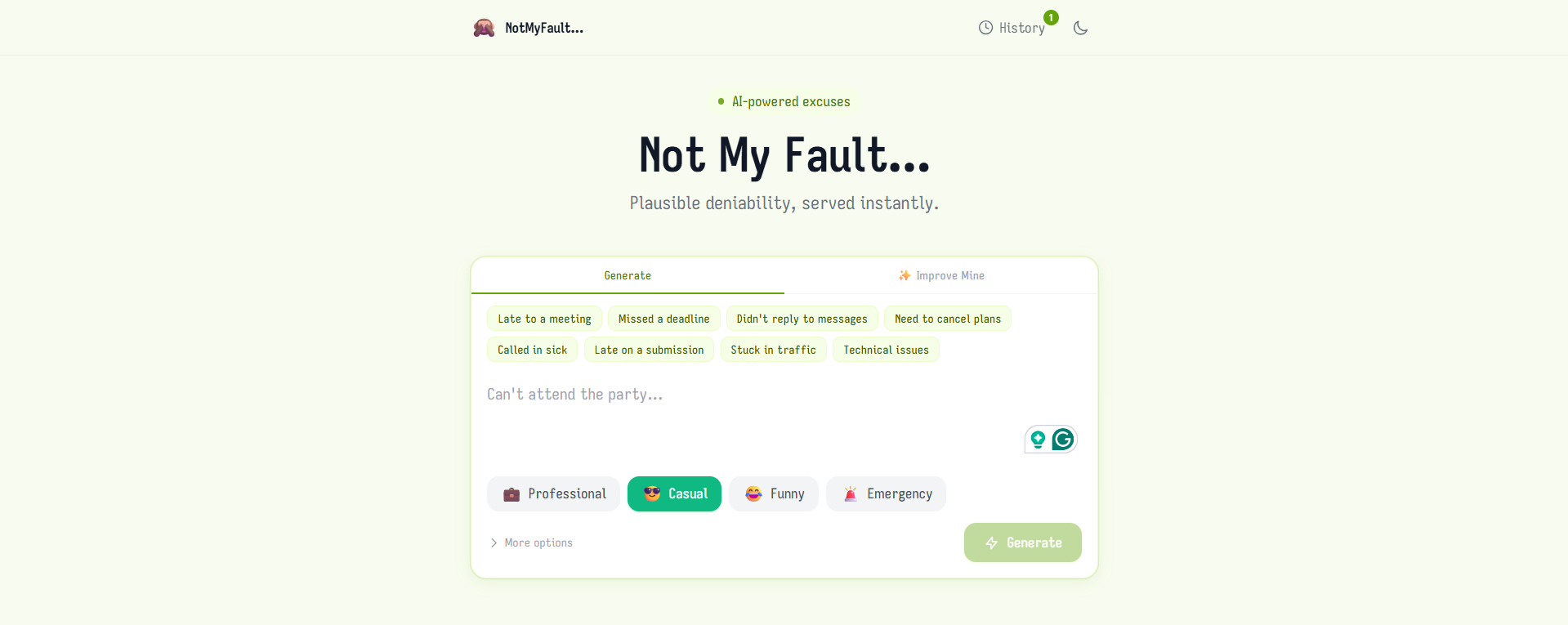 NotMyFault